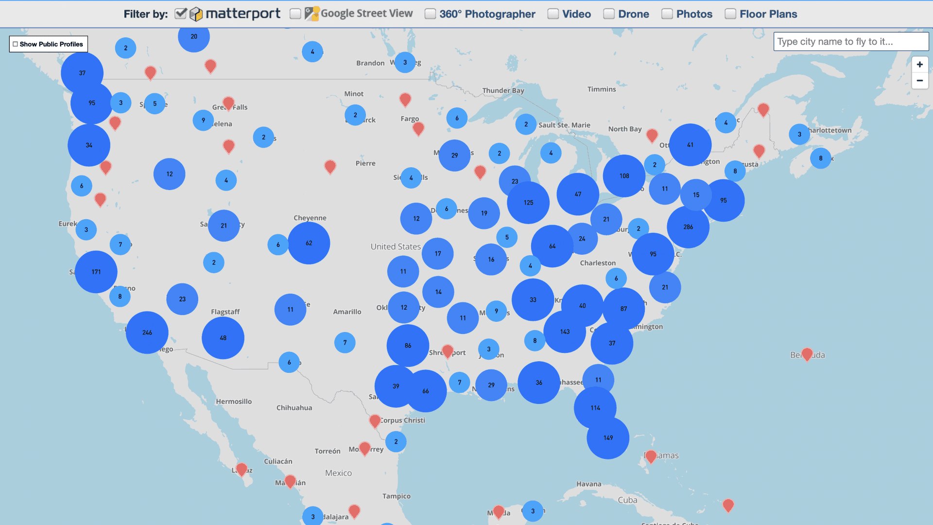 We Get Around Network Find a Matterport Service Provider Map — WGAN Marketplace